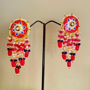 Indian ethnic party wear earrings
